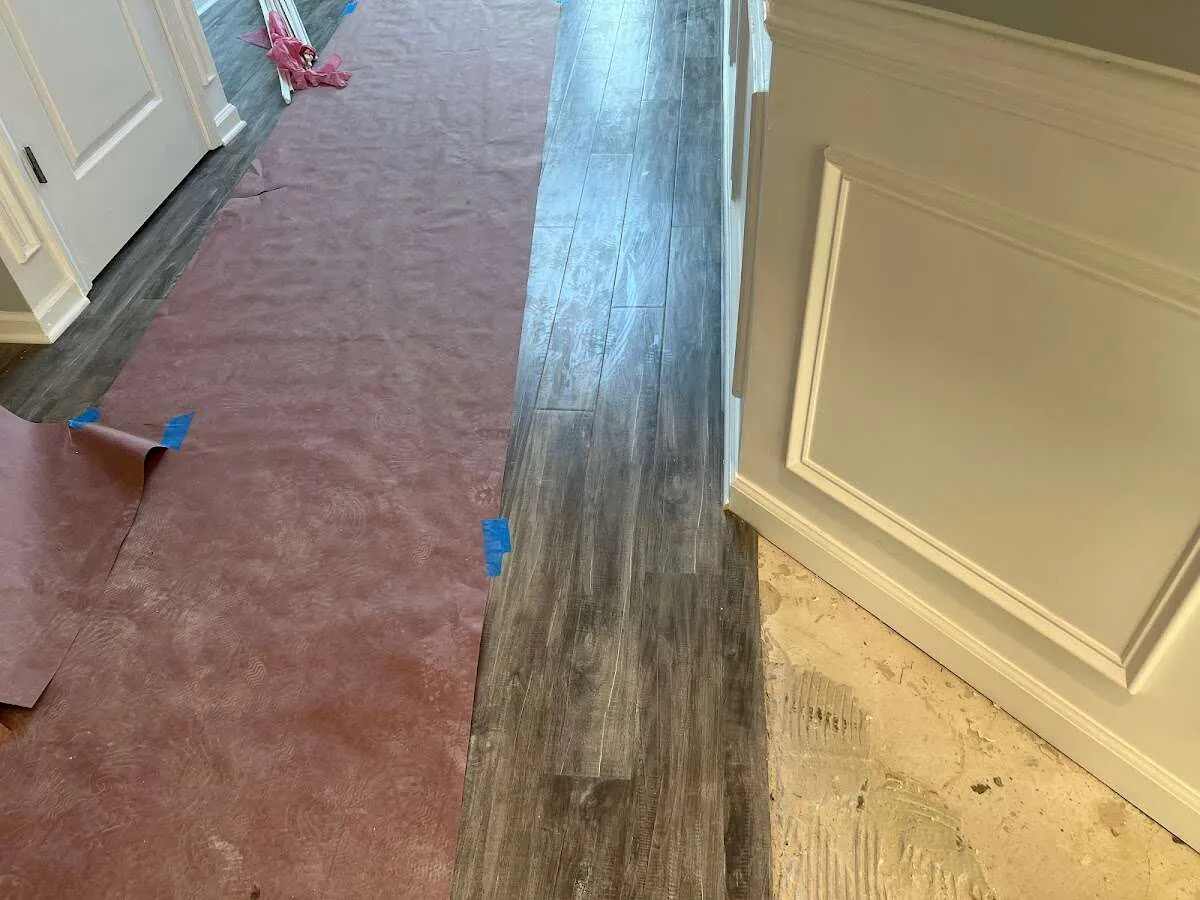 Completed marble shower restoration in Quincy